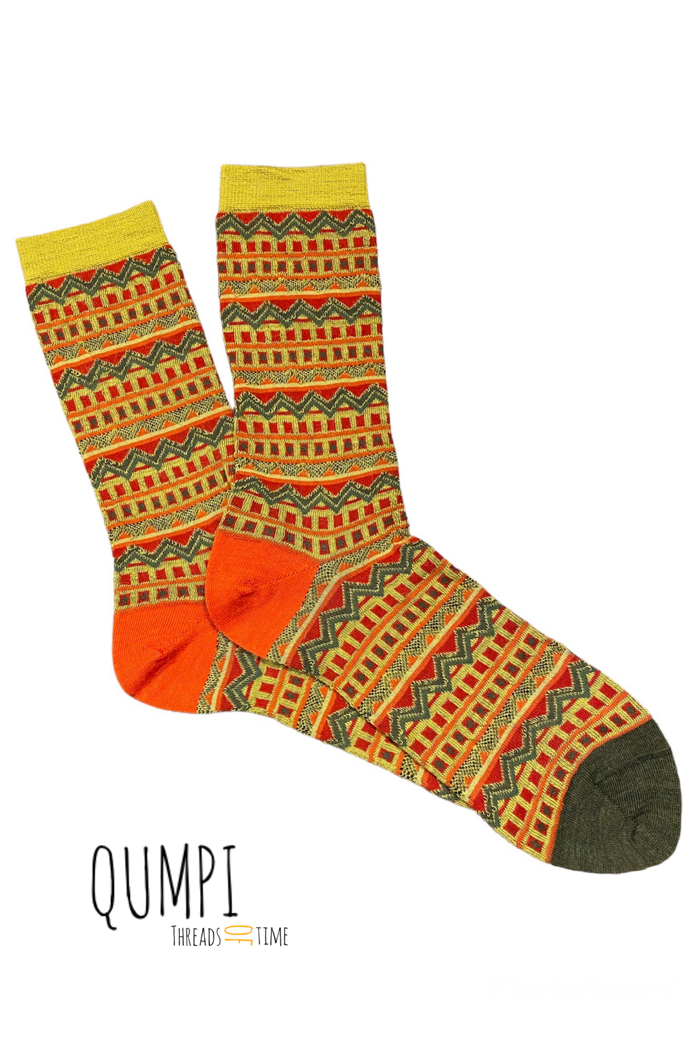 Stripes Jacquad Mens Socks